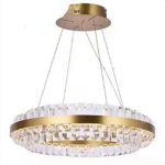 ⁦نجفة كريستال كلاسيك اطار كريستال ذهبى⁩ - الصورة ⁦2⁩