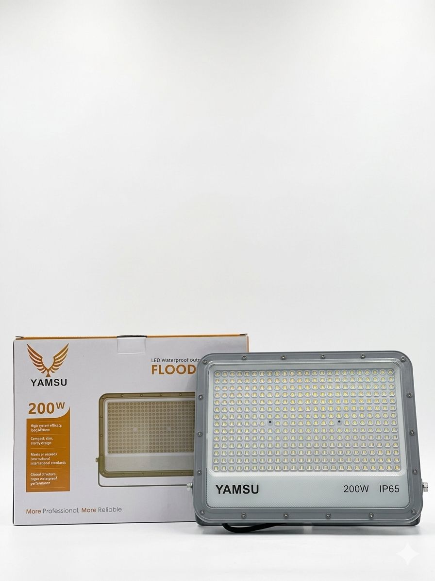 yamsu-flood-light-200 W (1) كشاف واجهات يامسو 200 وات - الصورة 1