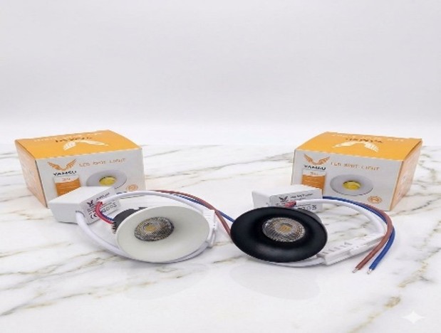 chick-eye-metal سبوت عين كتكوت مجوف 3وات معدن من يامسو - الصورة 1