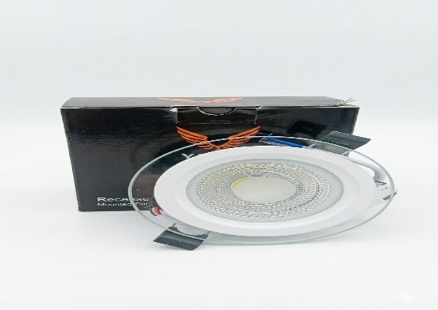 spot-7w-45 سبوت زجاجي 7وات 3 إضاءة من يامسو - الصورة 1